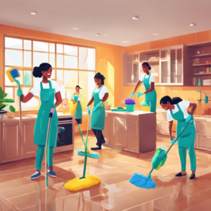 شركة تنظيف منازل وفلل بعنيزة 0550354144